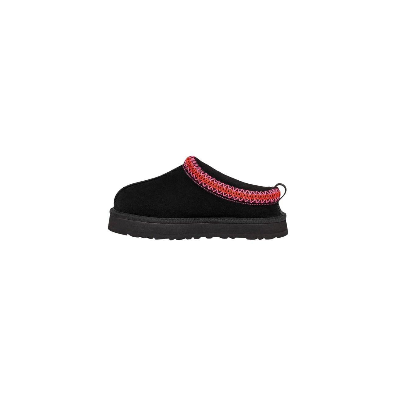 UGG Dames Tasman Mule Zwart – Comfortabele Lente Slippers met Geborduurde Rand - Zenvogue.