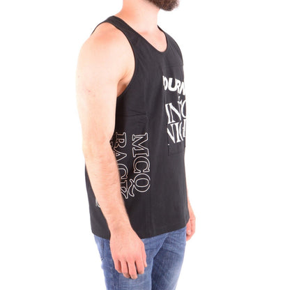 Alexander McQueen Heren Tank Top – Designer Sleeveless T-Shirt Zwart - Zenvogue.