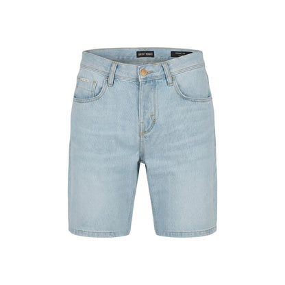 Antony Morato Denim Shorts Heren – Lichtblauwe Jeans Short Zomer Premium Fit - Zenvogue.