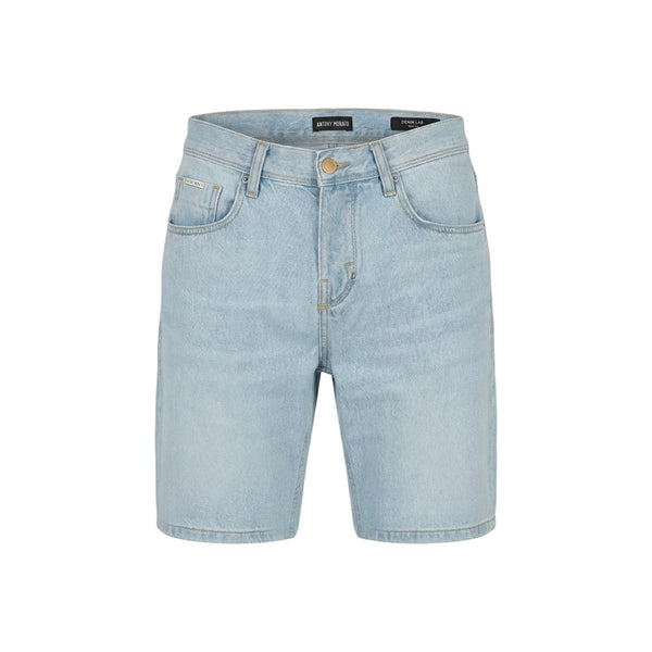 Antony Morato Denim Shorts Heren – Lichtblauwe Jeans Short Zomer Premium Fit