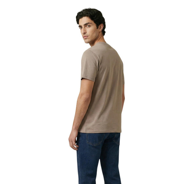 Armani Exchange Heren Logo T-Shirt Taupe – AX Designer Shirt