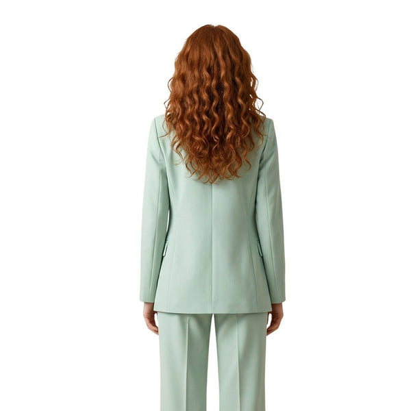 Artigli Dames Blazer Mint – Double Breasted Getailleerde Fit