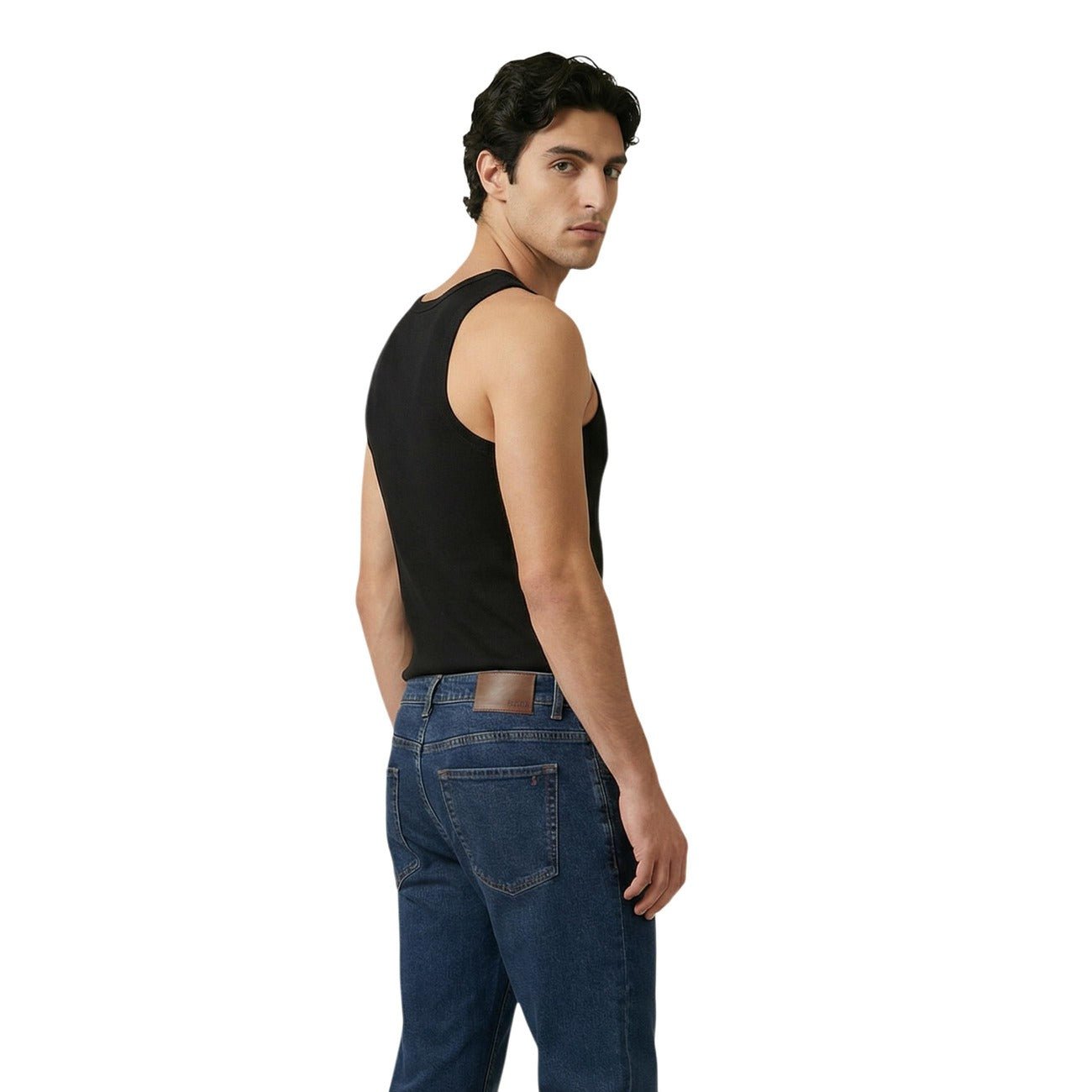 Calvin Klein Heren Tank Top – Zwart Designer Sleeveless Shirt - Zenvogue.