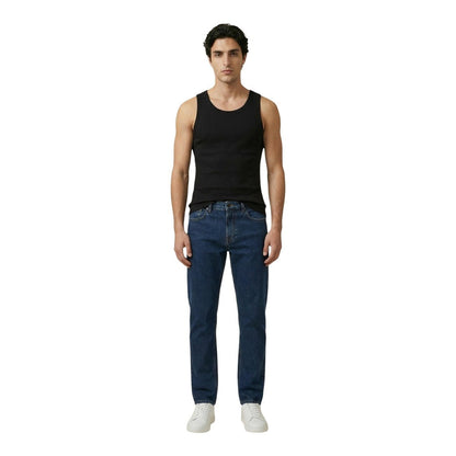 Calvin Klein Heren Tank Top – Zwart Designer Sleeveless Shirt - Zenvogue.