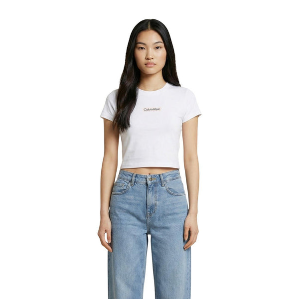 Calvin Klein Dames T-shirt – Essential Box Logo