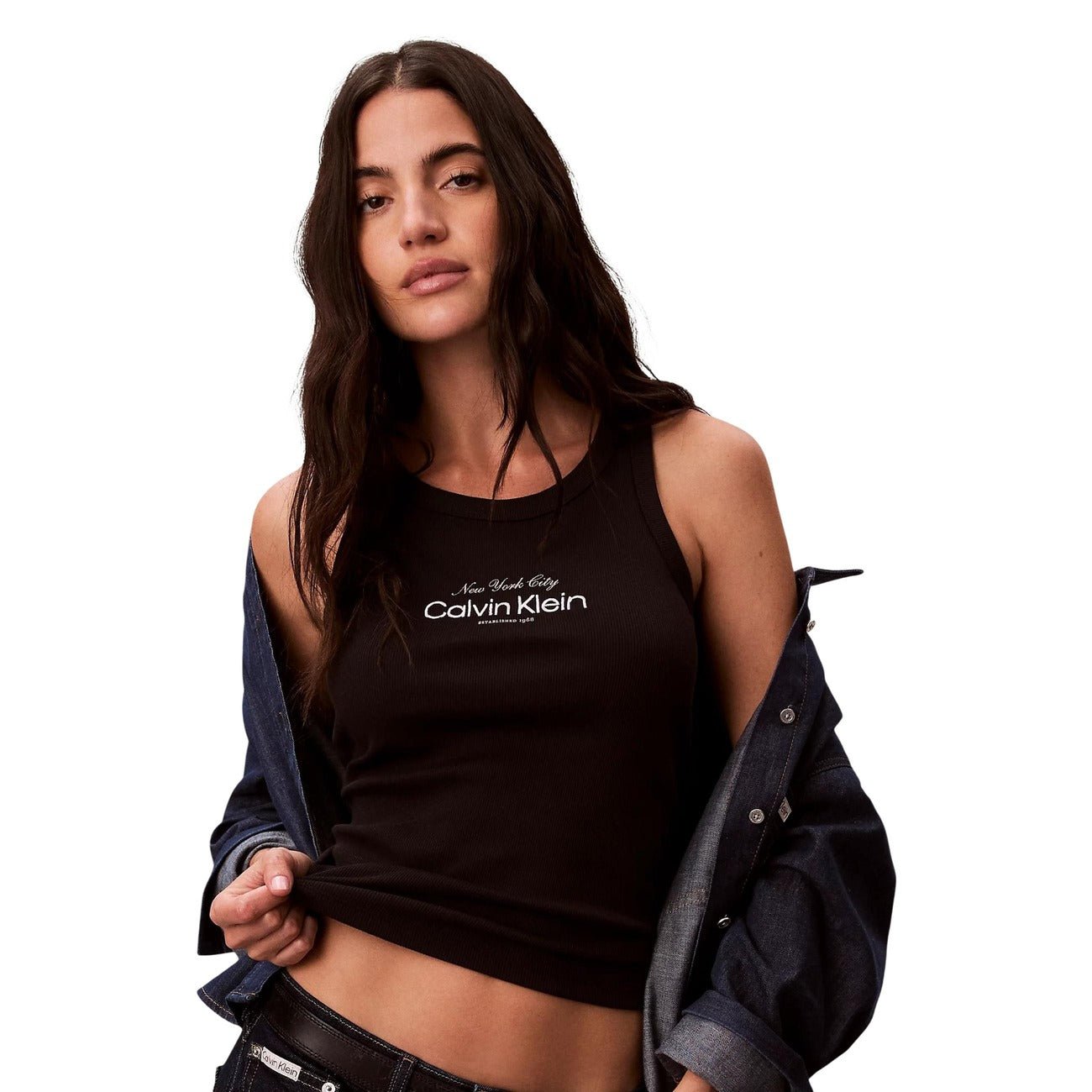 Calvin Klein Jeans Top Dames - Zenvogue.
