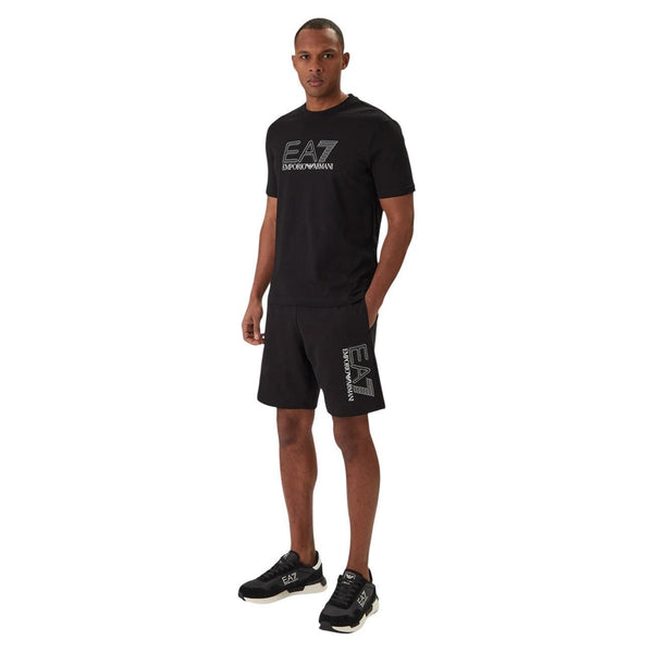 EA7 Emporio Armani Sportshort Heren – Zwarte Logo Short Premium Fit
