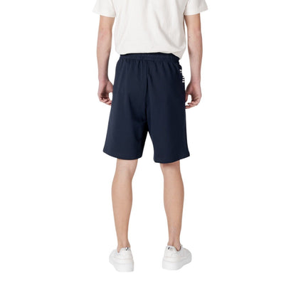 EA7 Heren Short Navy – Comfortabele Sportieve Shorts met Elastische Taille - Zenvogue.