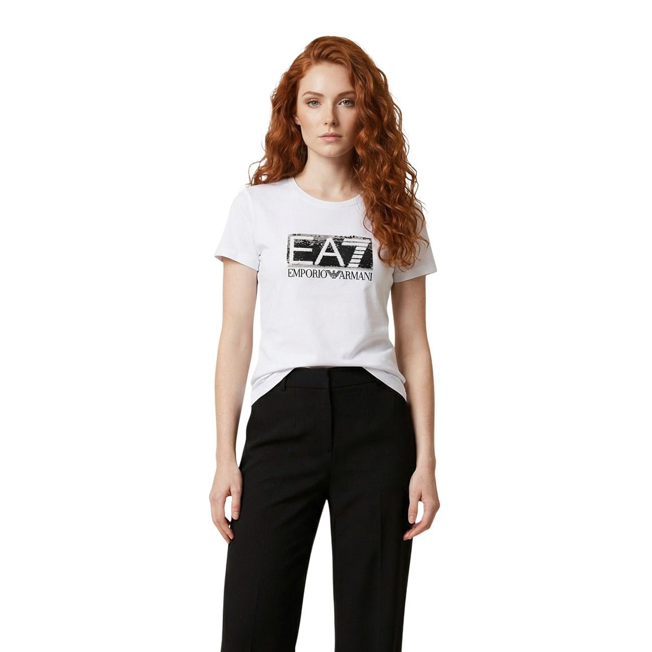 Ea7 T-shirt Dames - Zenvogue.