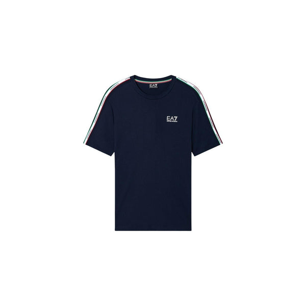 EA7 Heren T-Shirt Donkerblauw – Emporio Armani Designer T-Shirt