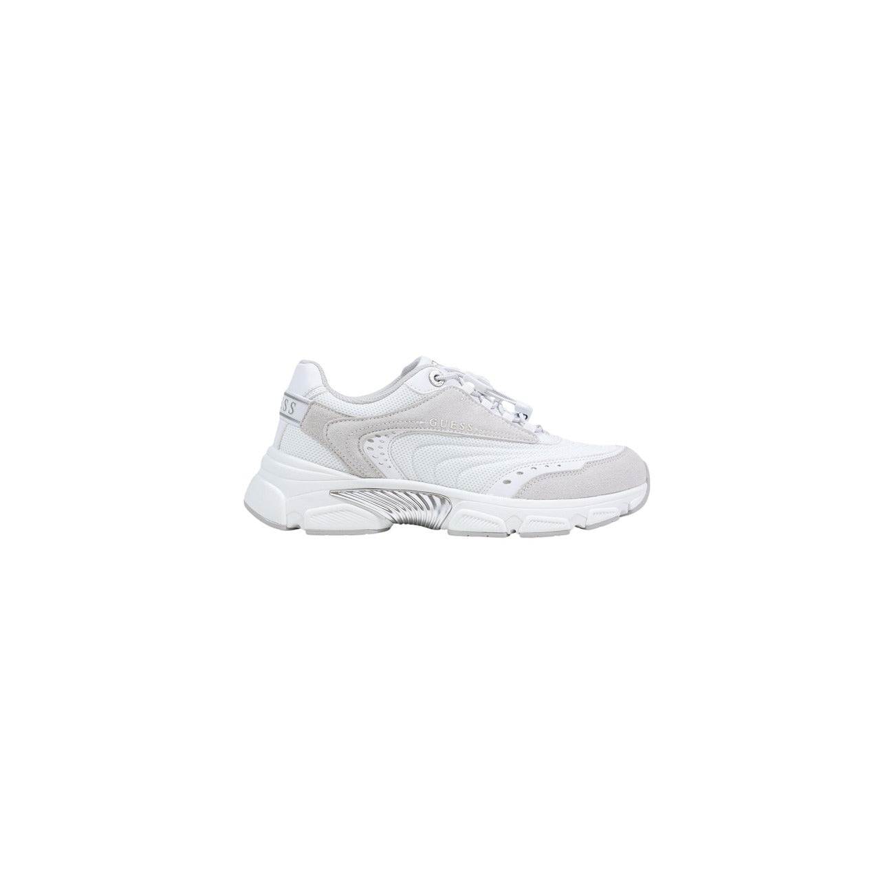 Guess Dames Sneakers Wit – Trendy Comfort Sneakers met Sportieve Zool - Zenvogue.