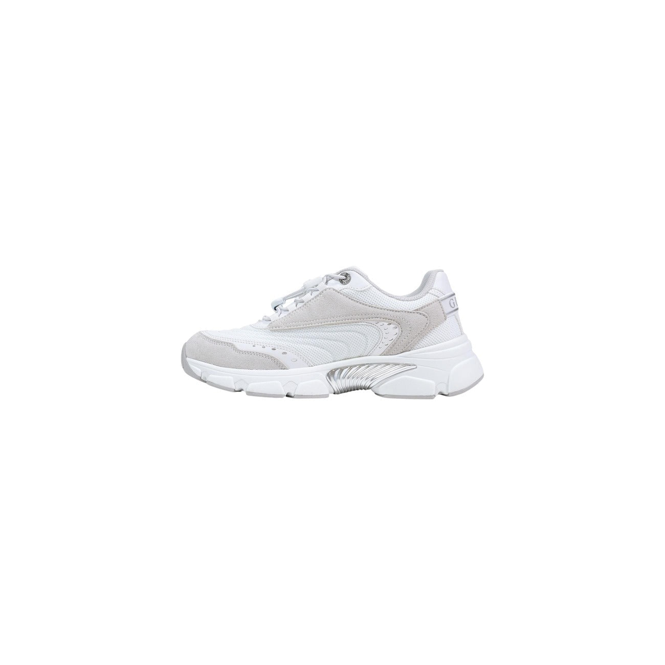 Guess Dames Sneakers Wit – Trendy Comfort Sneakers met Sportieve Zool - Zenvogue.