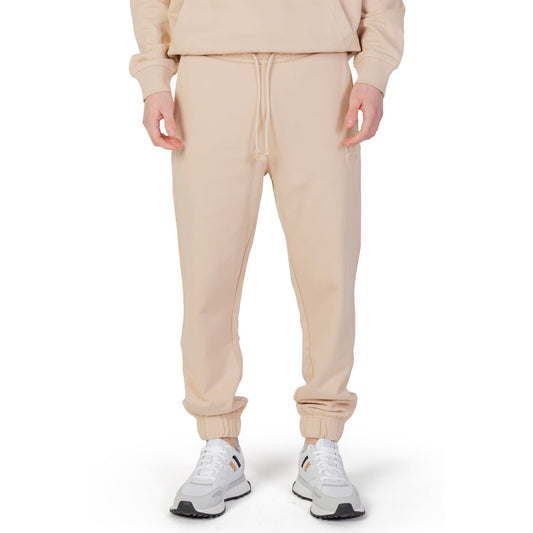 HUGO Heren Joggingbroek Beige – Designer Jogger - Zenvogue.