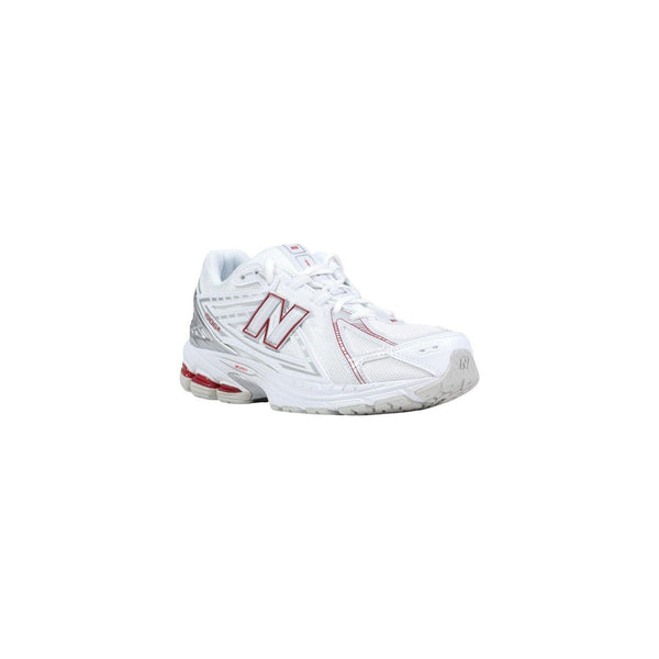 New Balance 1906R Dames Sneakers Wit Rood – Sportieve Lifestyle Sneakers met Demping - Zenvogue.
