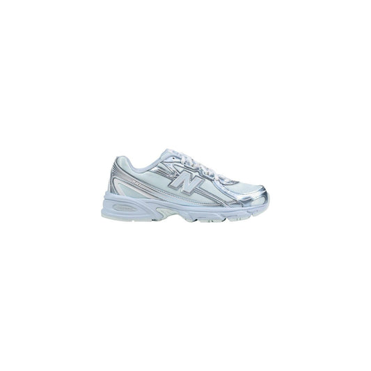 New Balance Dames Sneakers Metallic Zilver – Trendy Lifestyle Sneakers met Comfortzool - Zenvogue.