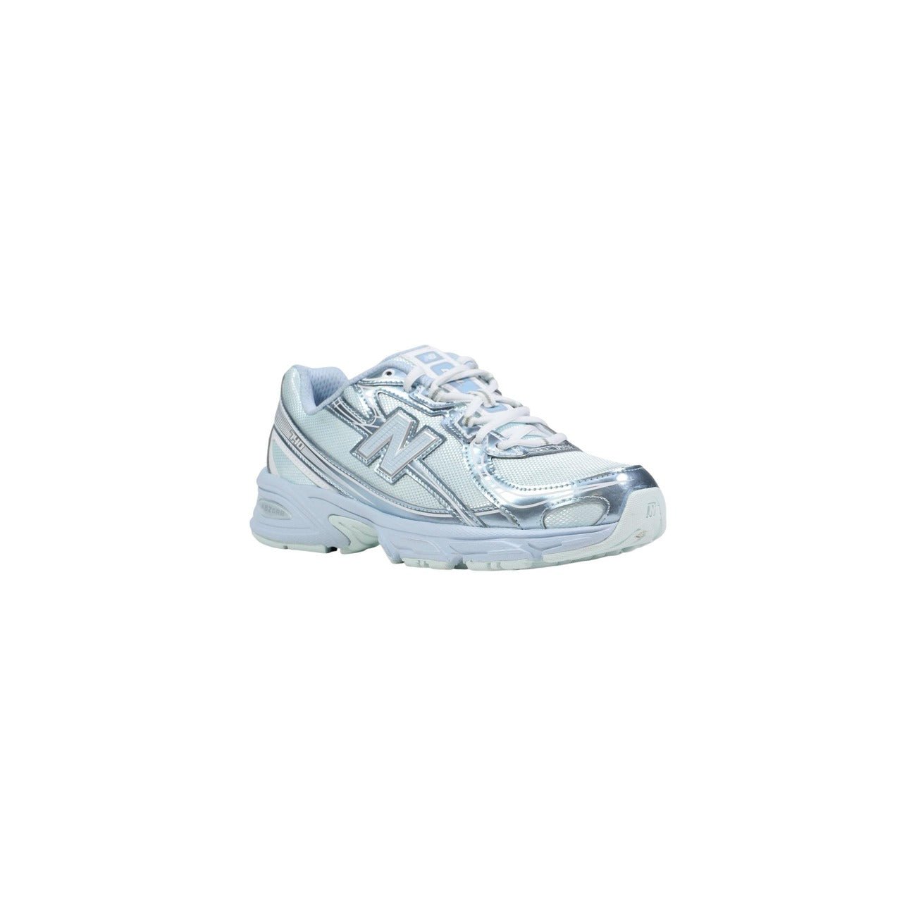 New Balance Dames Sneakers Metallic Zilver – Trendy Lifestyle Sneakers met Comfortzool - Zenvogue.
