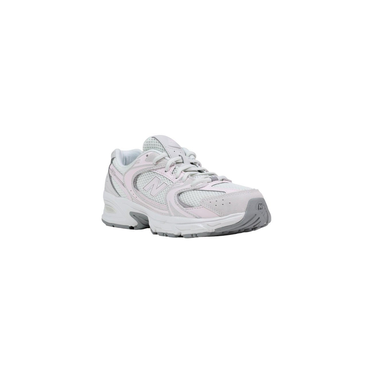 New Balance Dames Sneakers Wit Roze – Sportieve Lifestyle Sneakers met Comfortzool - Zenvogue.