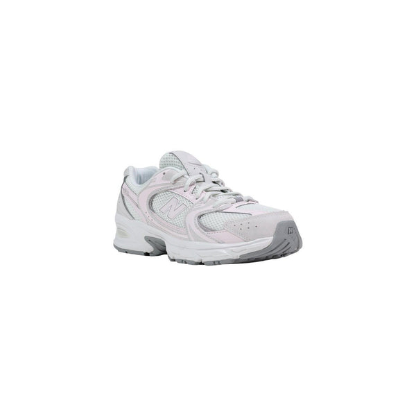 New Balance Dames Sneakers Wit Roze – Sportieve Lifestyle Sneakers met Comfortzool - Zenvogue.