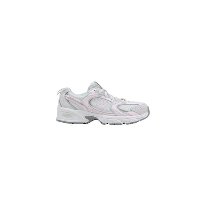 New Balance Dames Sneakers Wit Roze – Sportieve Lifestyle Sneakers met Comfortzool - Zenvogue.