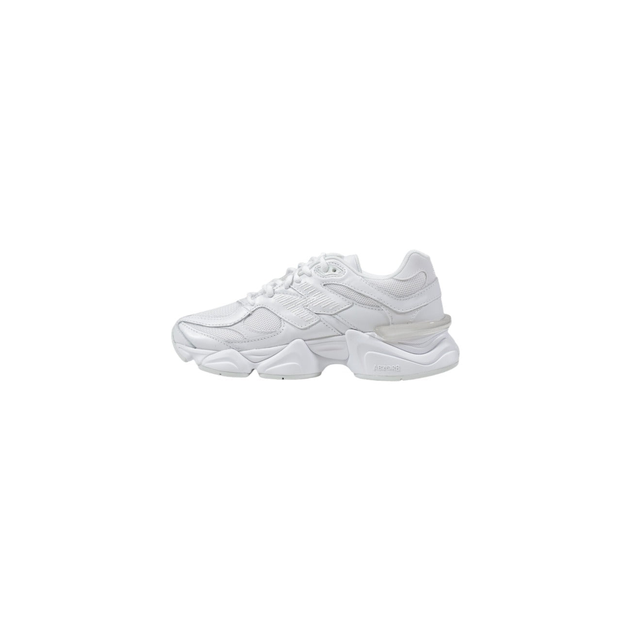 New Balance Dames Sneakers Wit – Sportieve Comfort Sneakers met Chunky Zool - Zenvogue.