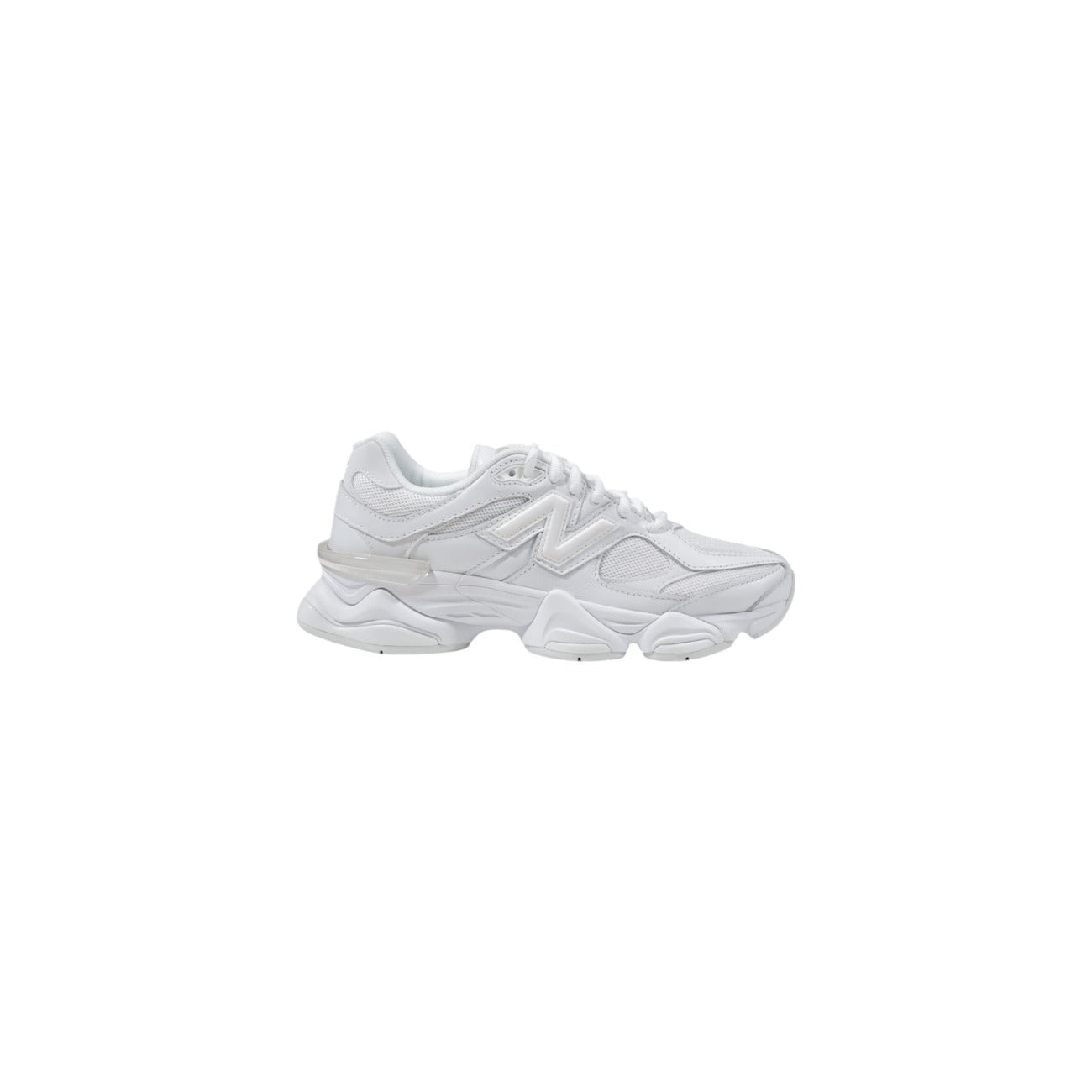 New Balance Dames Sneakers Wit – Sportieve Comfort Sneakers met Chunky Zool - Zenvogue.