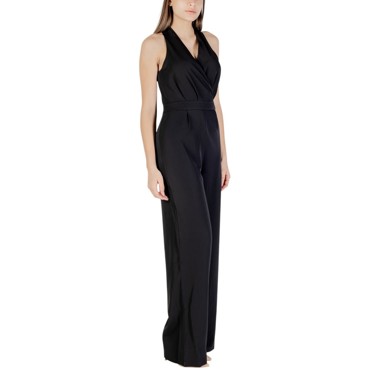 ONLY Zwarte Dames Jumpsuit – Elegante Halter Jumpsuit - Zenvogue.